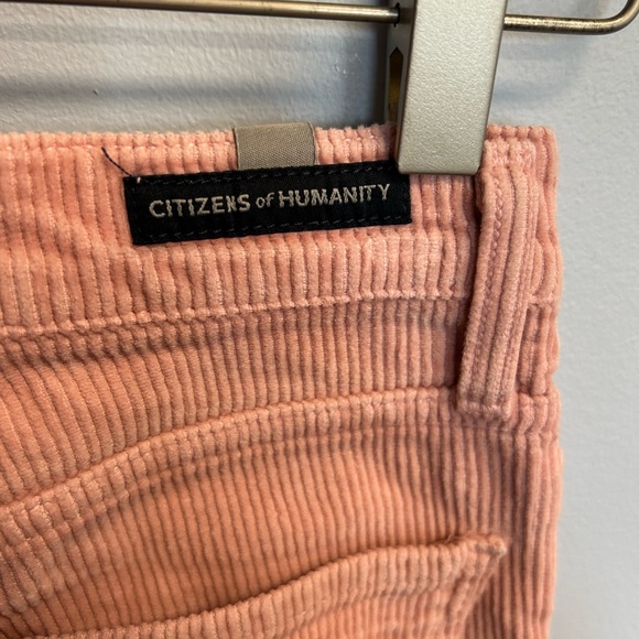 Citizens of humanity, size 24 pink cords - Picture 7 of 7